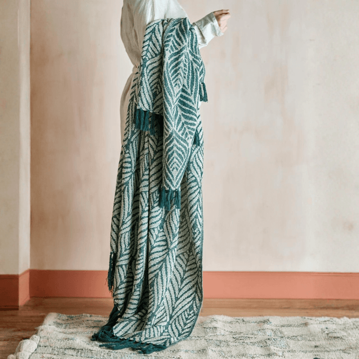 Green Ugento Recycled Blanket