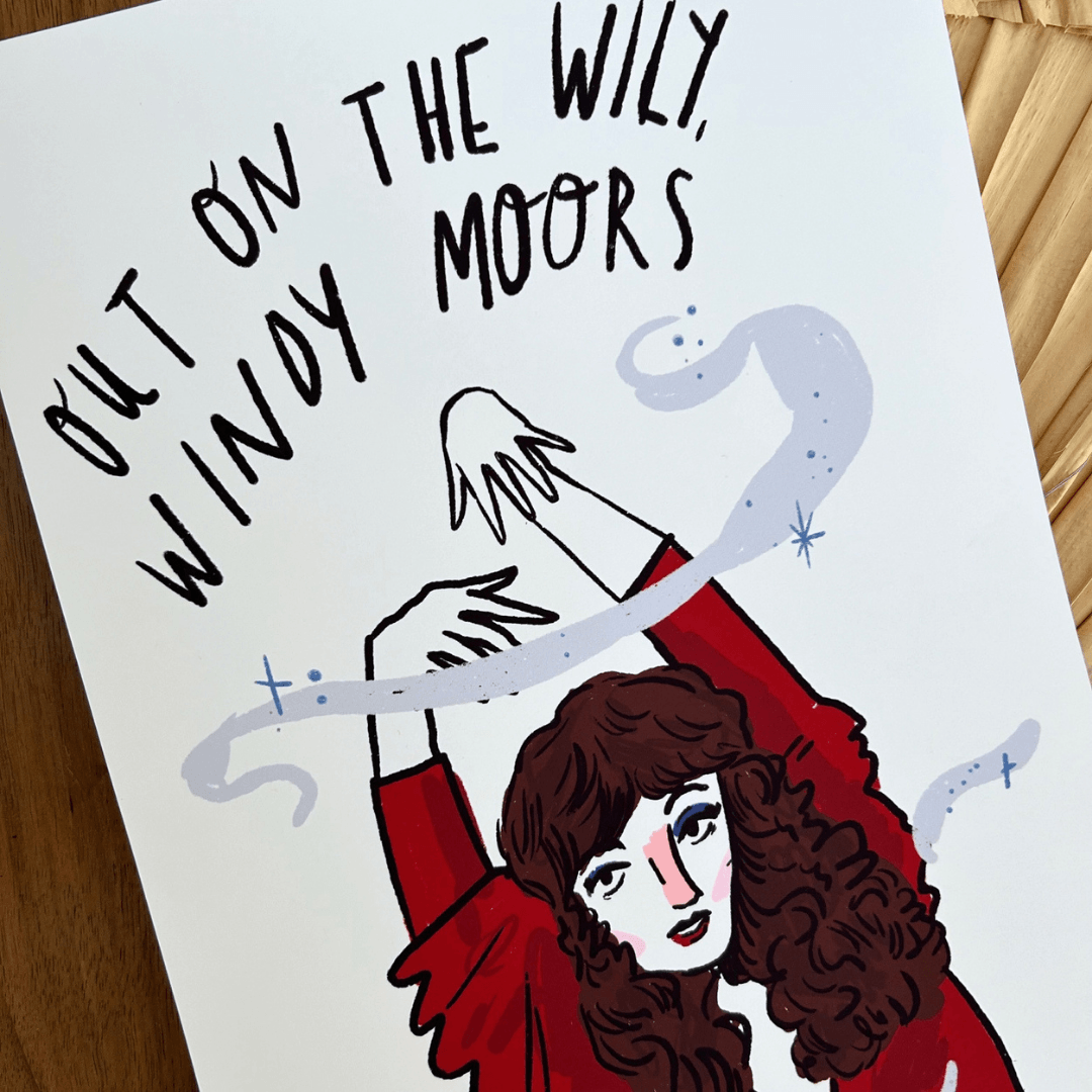 Kate Bush A4 Art Print