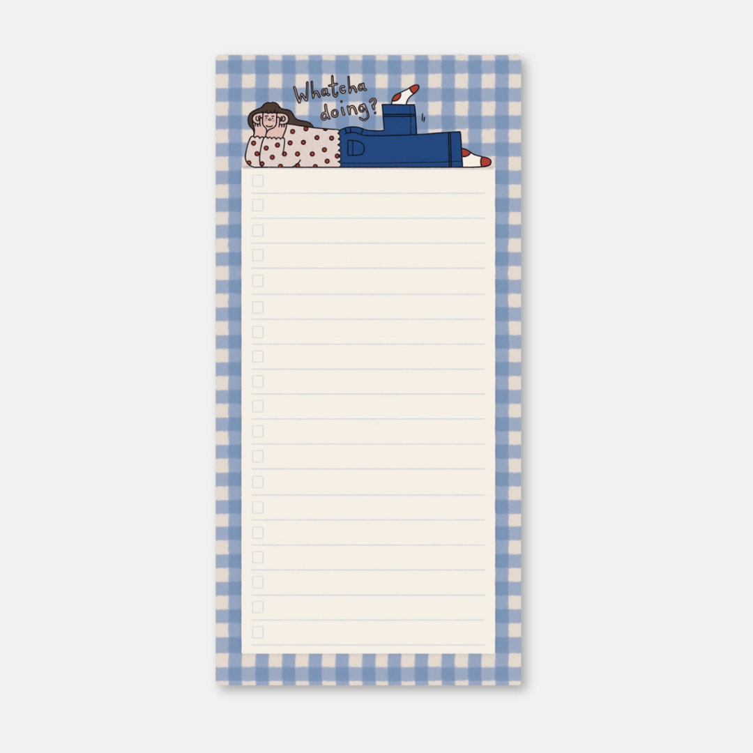 Whatcha Doing? Note Pad