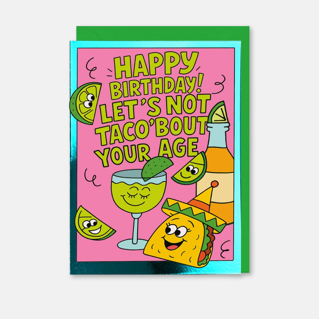 Taco Birthday Greetings Card