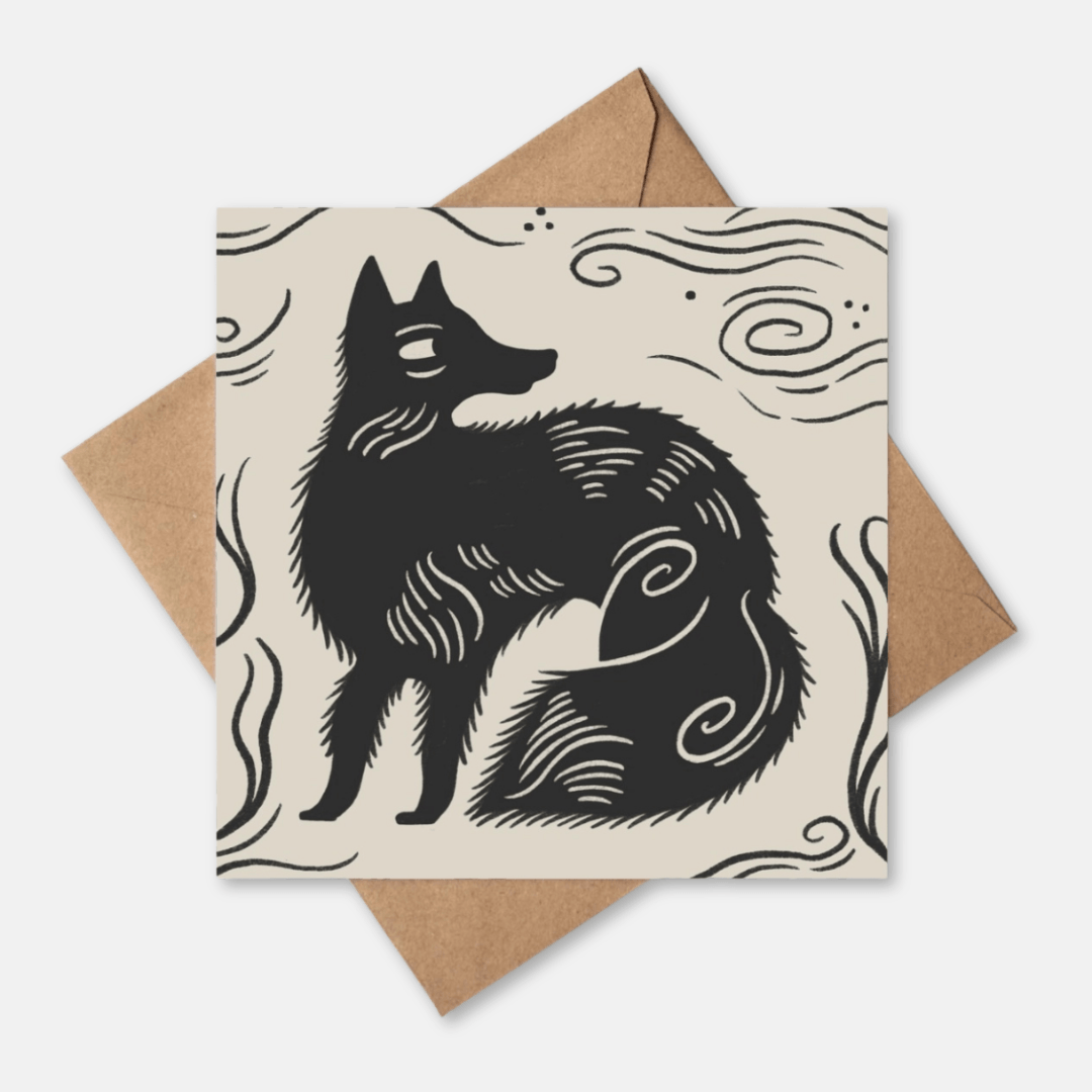 Fox Greetings Card