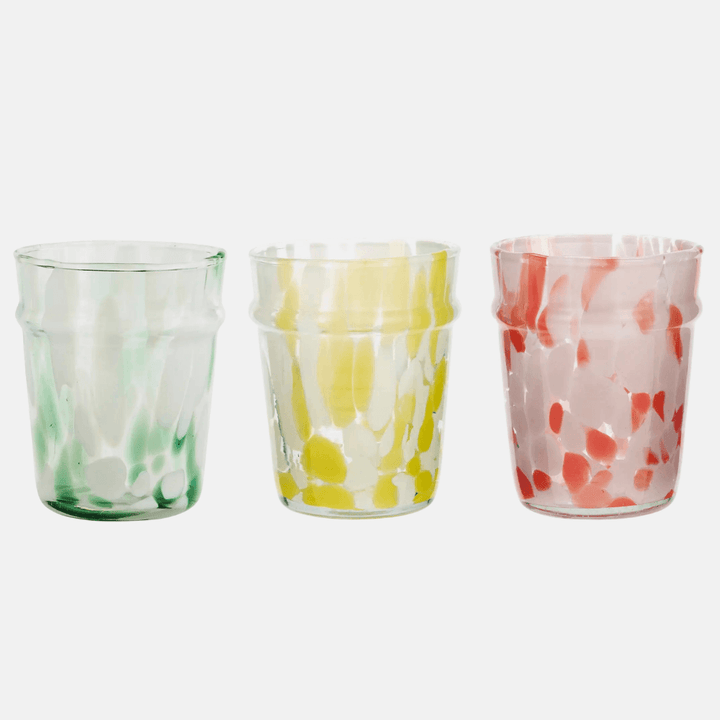 Coloured Drinking Glasses