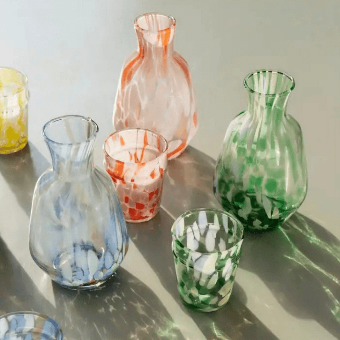 Coloured Drinking Glasses