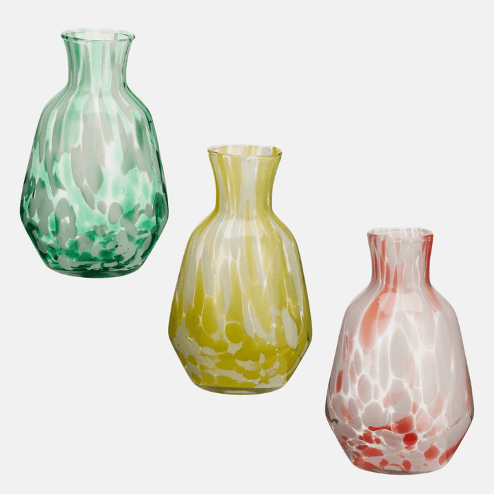 Coloured Glass Jugs