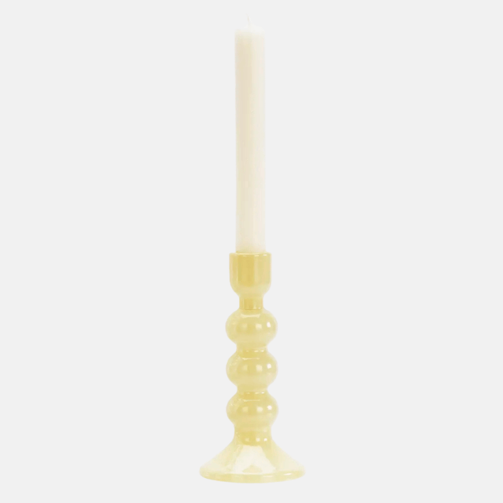 Glass Candle Holders