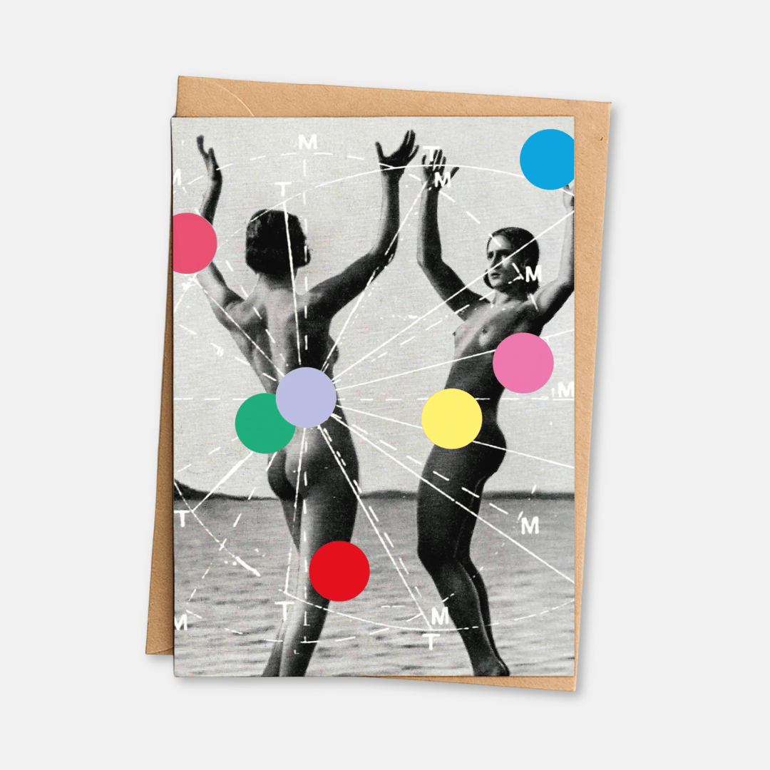 Dancing Women Greetings Card