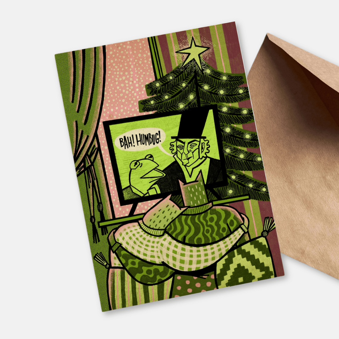 Bah! Humbug! Greetings Card