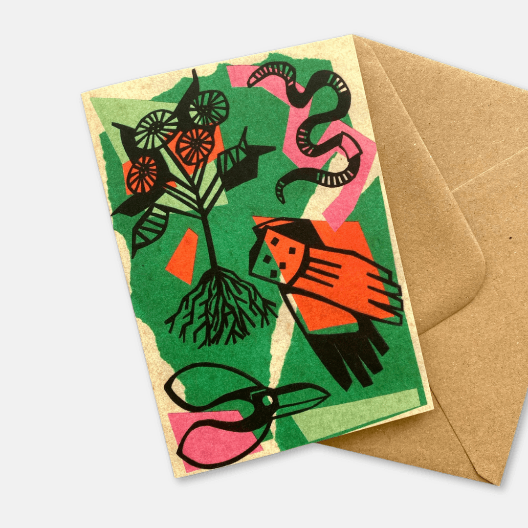 Garden Love Greetings Card