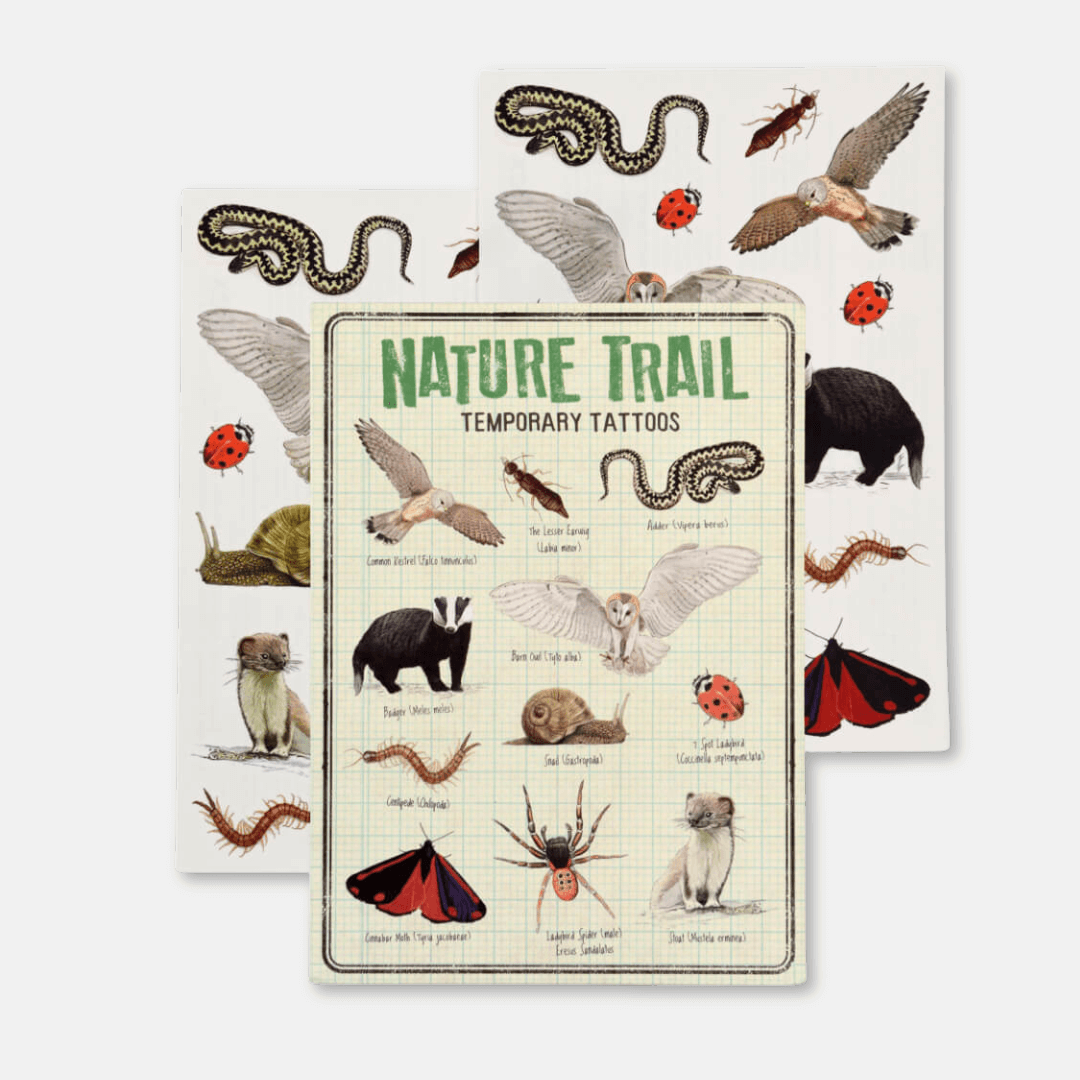 Nature Trail Temporary Tattoos Pack