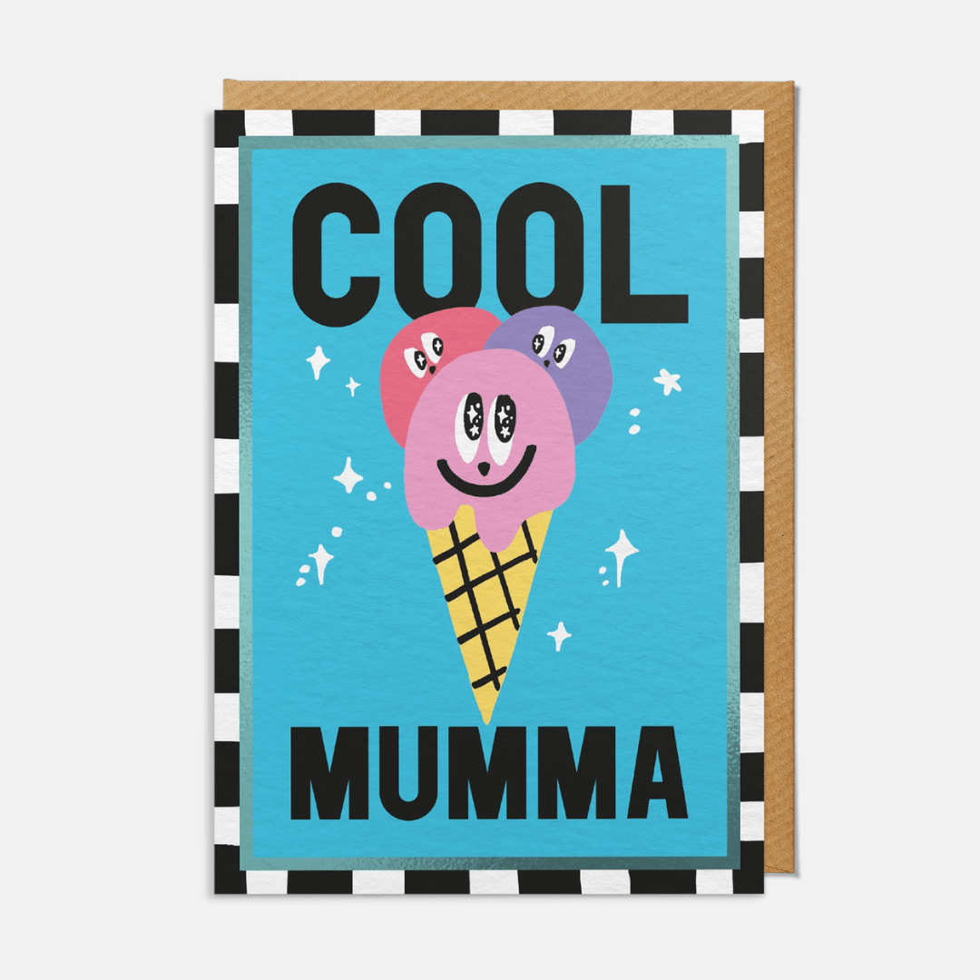 Cool Mumma Greetings Card
