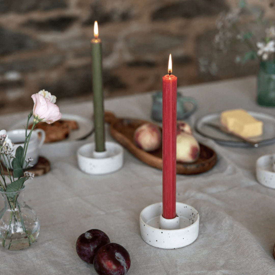 Pink Dinner Candle