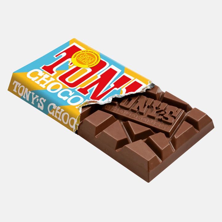 Tony's Chocolonely Milk Rice Crispy Caramel Bar 180g