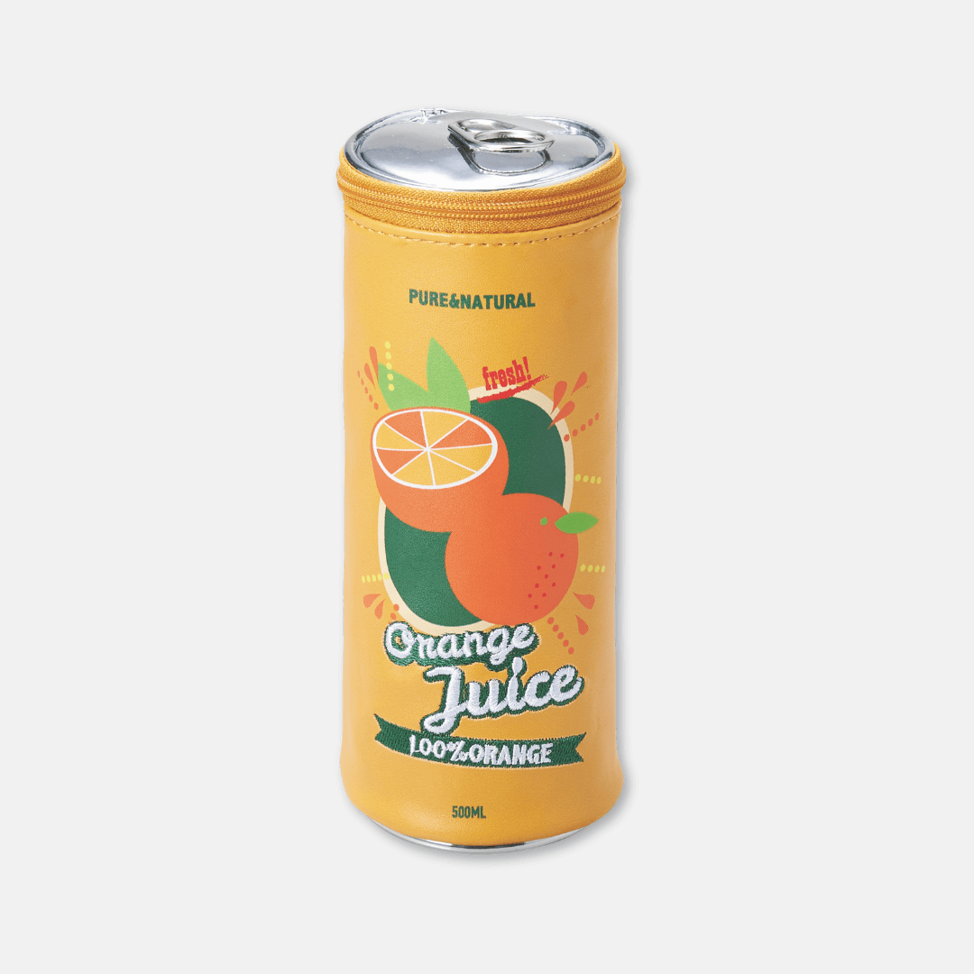 Orange Juice Pencil Case
